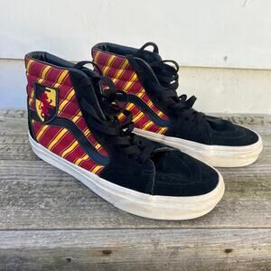Vans Harry Potter Gryffindor Sk8 Hi Top Sneakers M5.5/W7